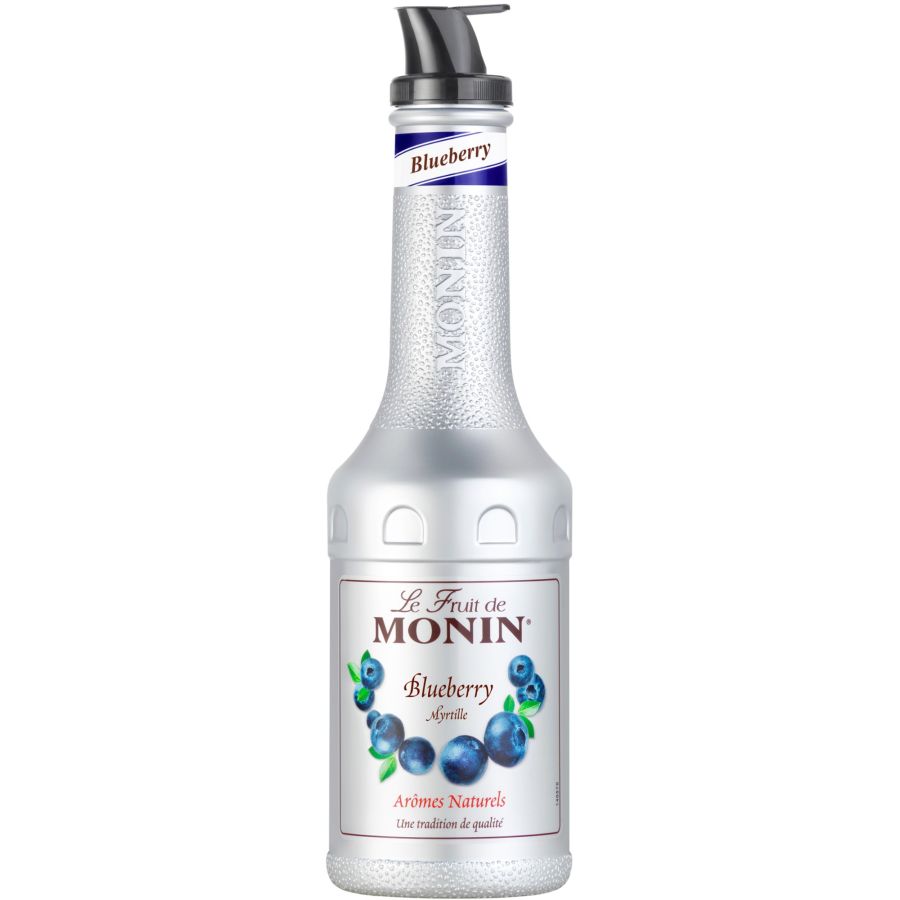 Monin Le Fruit Blueberry frugtpuré, blåbær 1 l