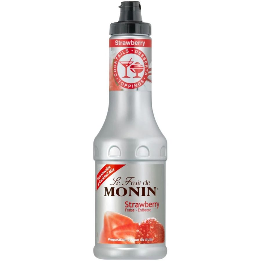 Monin Le Fruit Strawberry frugtpuré, jordbær 500 ml