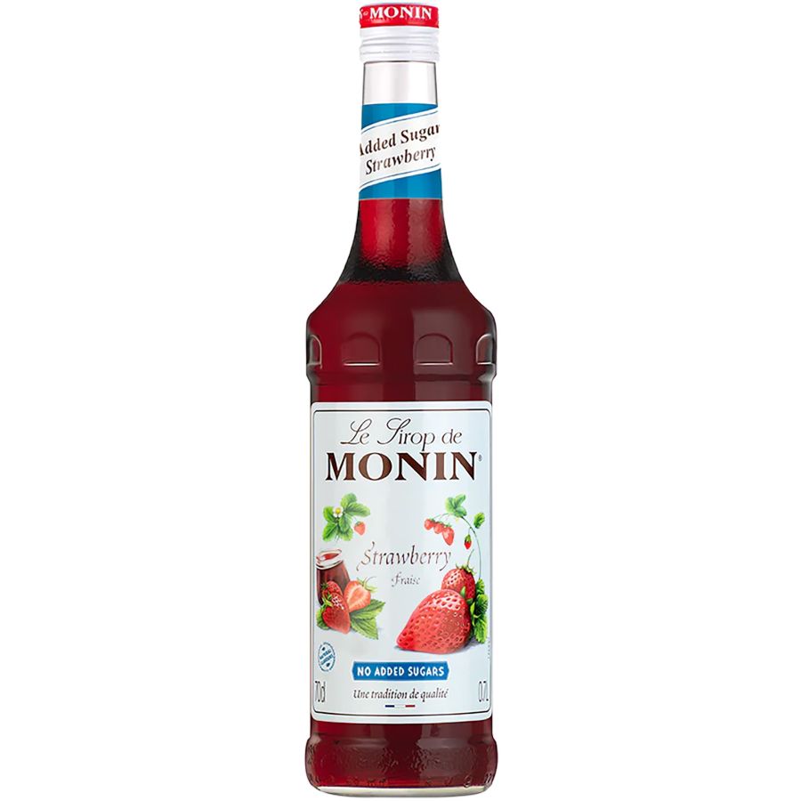 Monin Strawberry sirup - uden tilsat sukker 700 ml