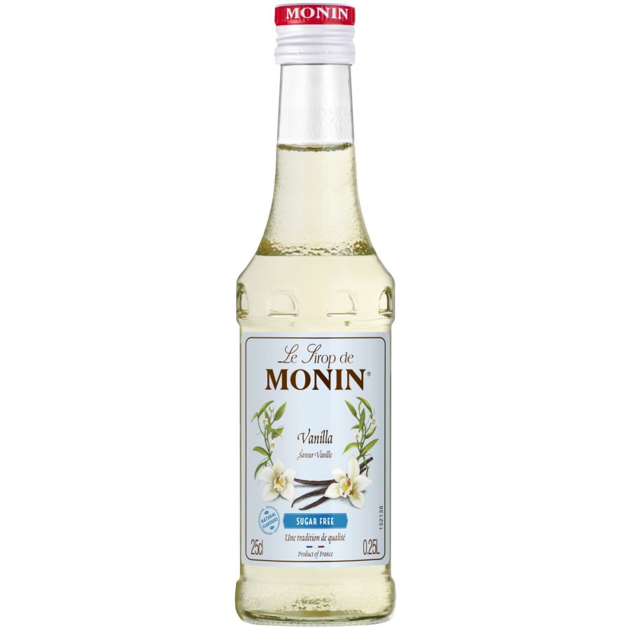 Monin sukkerfri Vanille sirup 250 ml