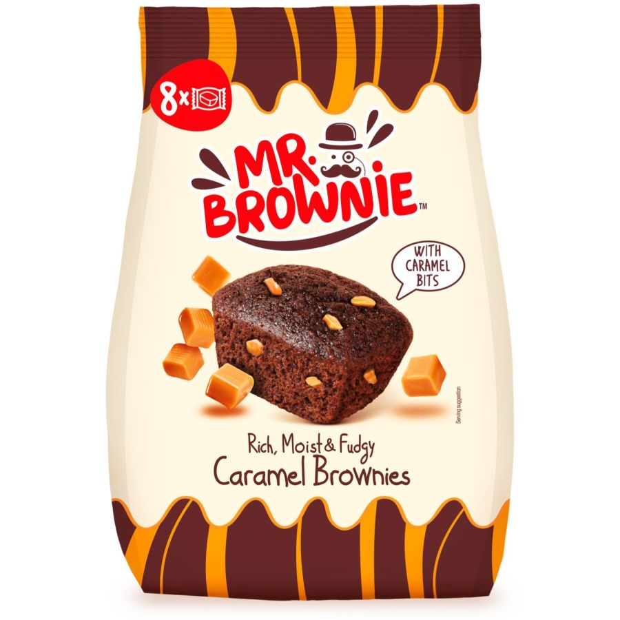 Mr. Brownie Karamel Brownies 200 g