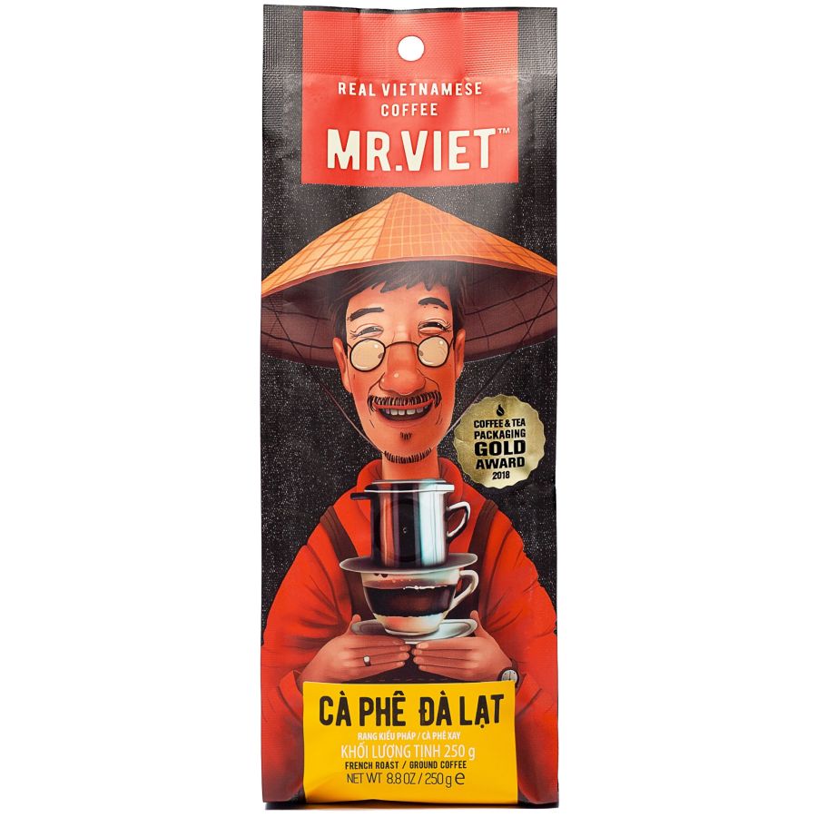 Mr. Viet Cà Phê Đà Lạt 250 g malet kaffe