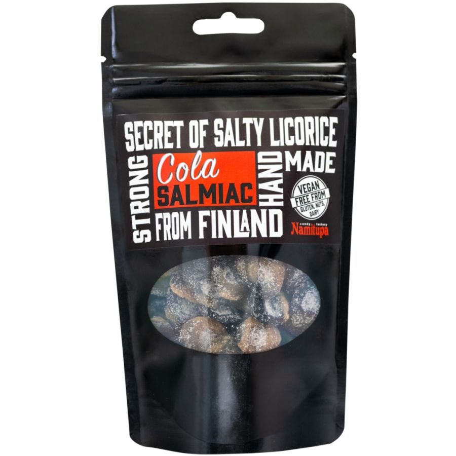 Namitupa Cola Salmiac - kolasaltlakrids 100 g