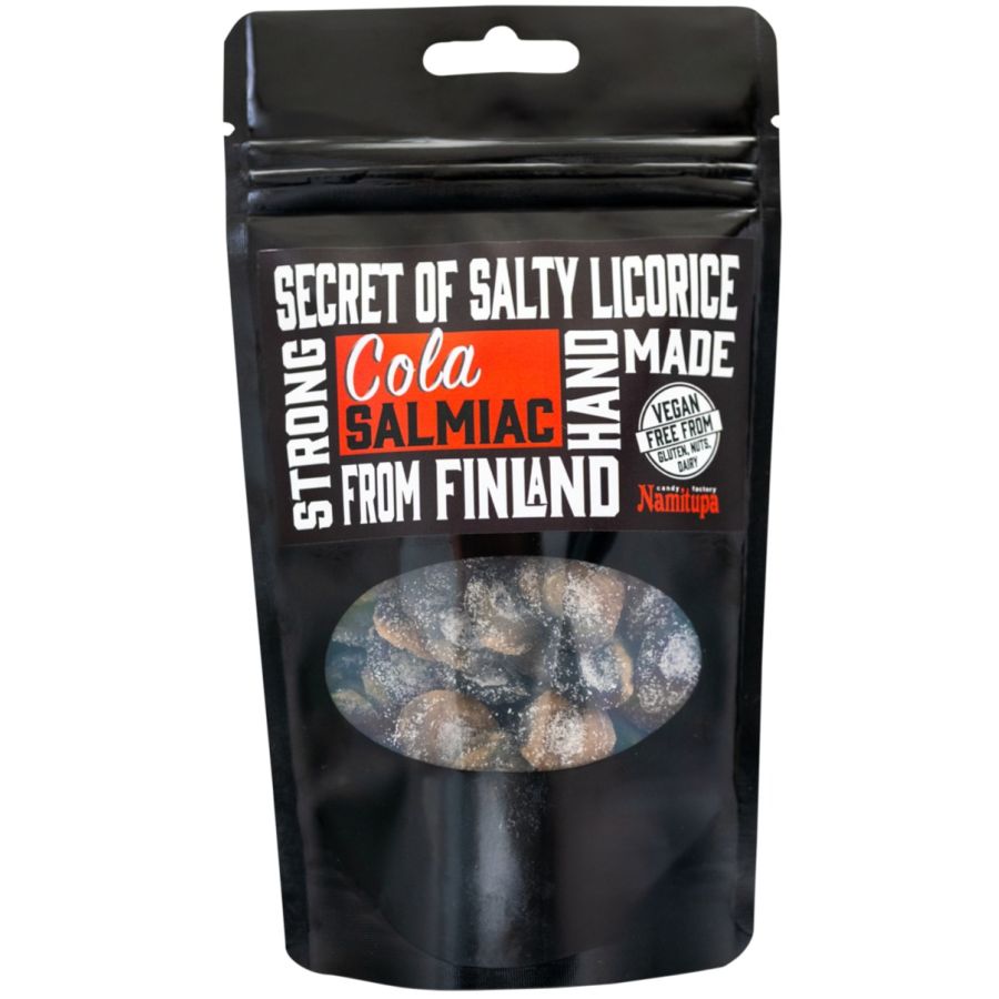 Namitupa Cola Salmiac - kolasaltlakrids 100 g