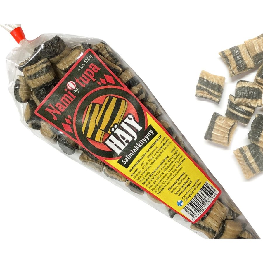 Namitupa Häjy salmiakslik 120 g