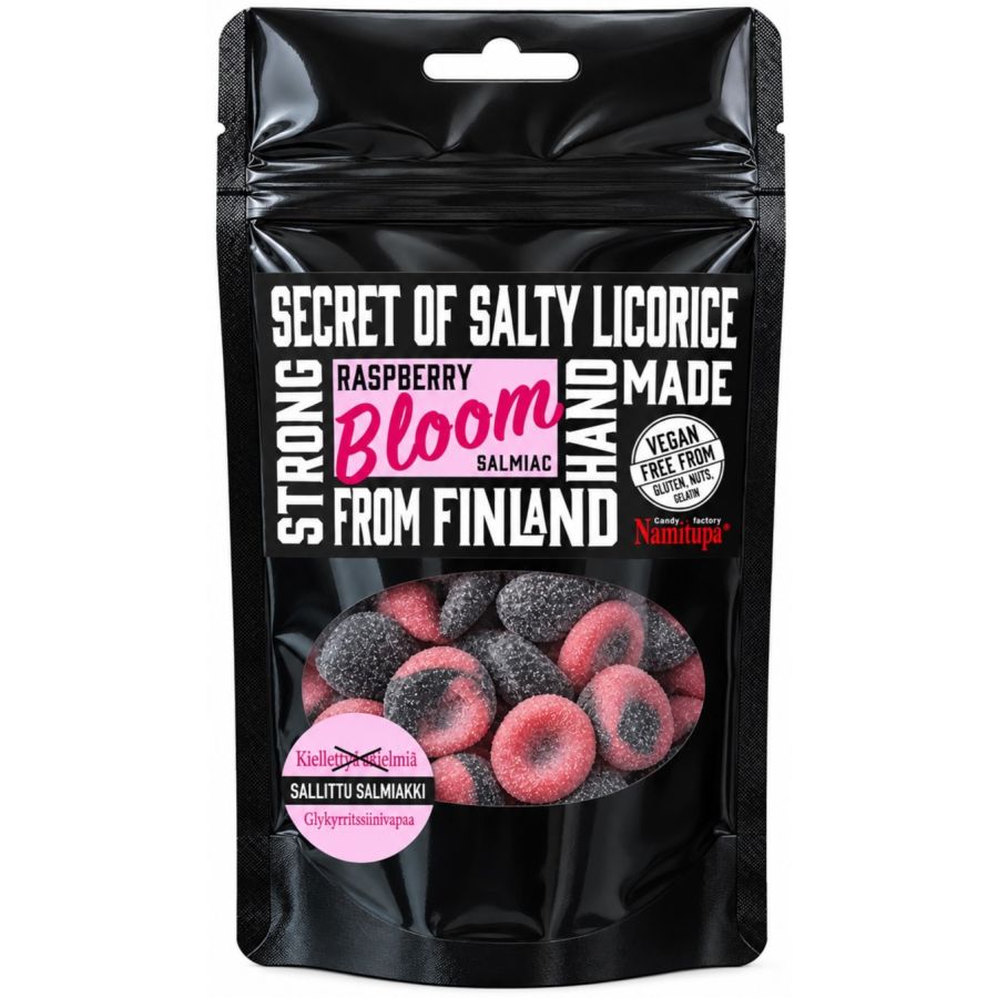 Namitupa Raspberry Bloom - hindbærsalmiak 100 g
