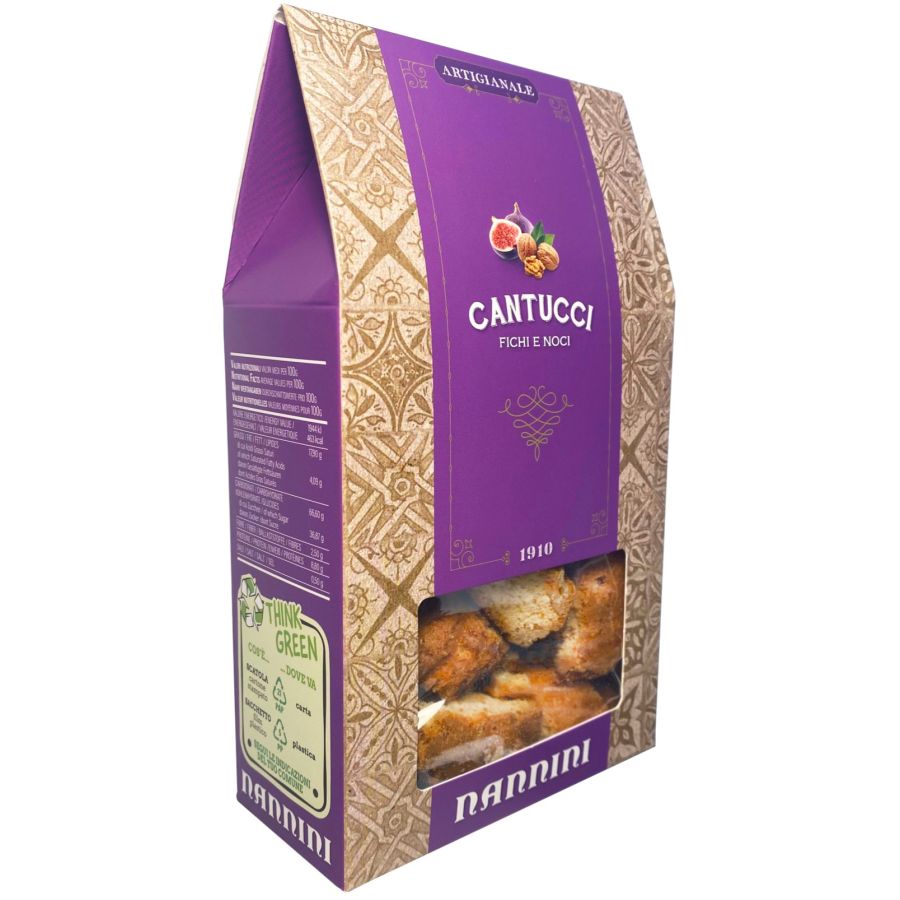 Nannini Cantucci med figner og nødder 200 g