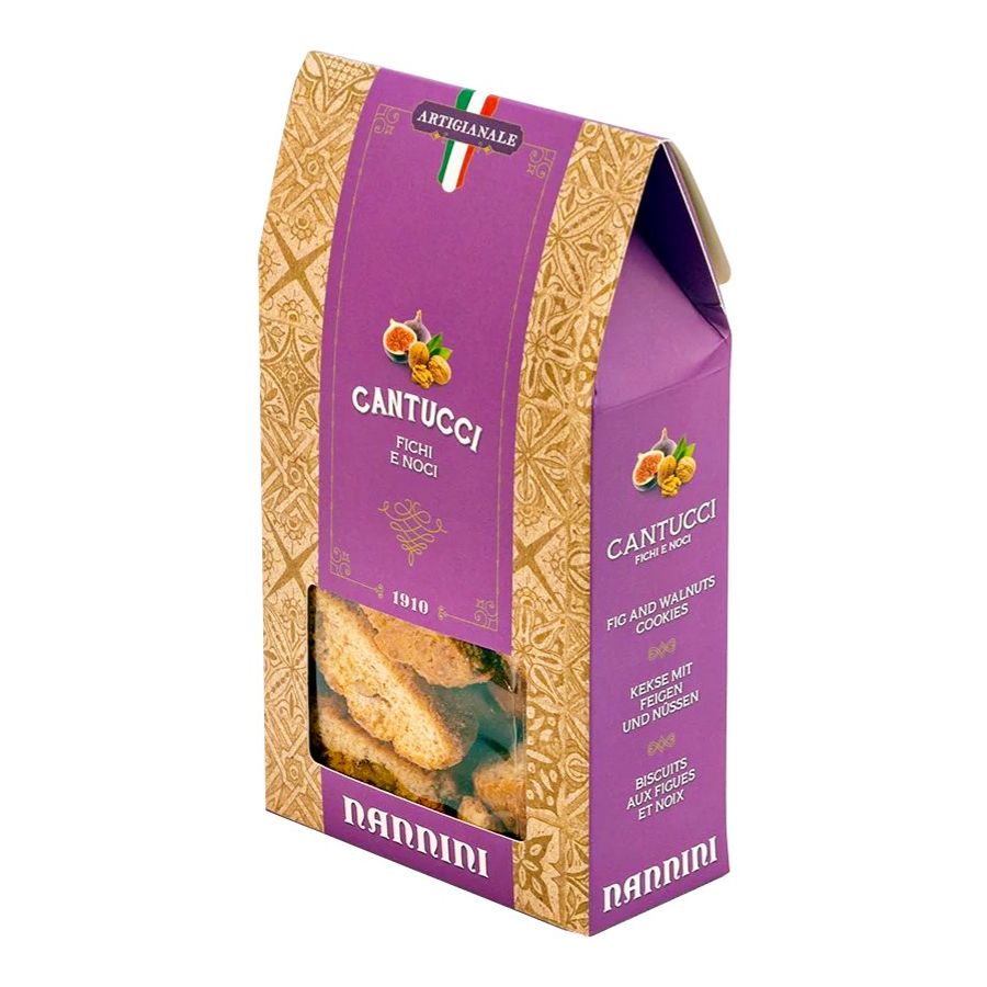 Nannini Cantucci med figner og nødder 200 g