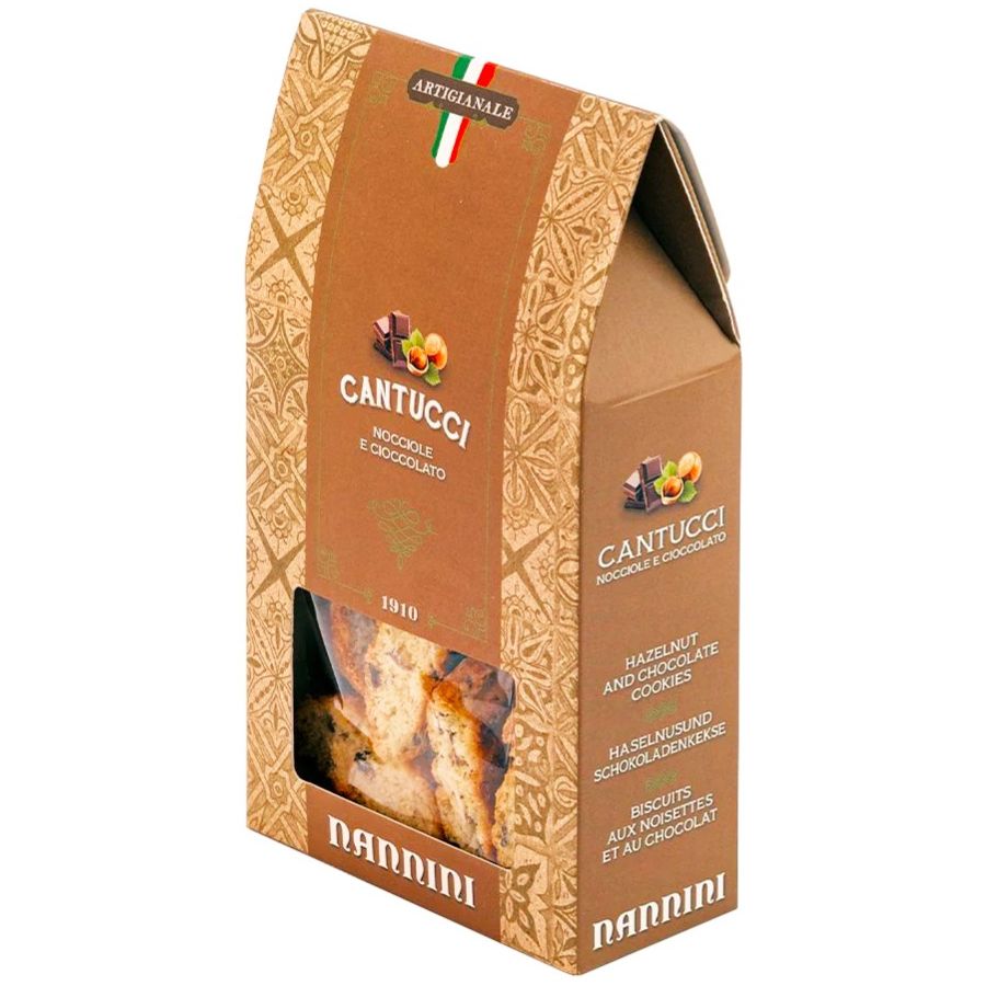 Nannini Cantucci hasselnødder og chokolade 200 g