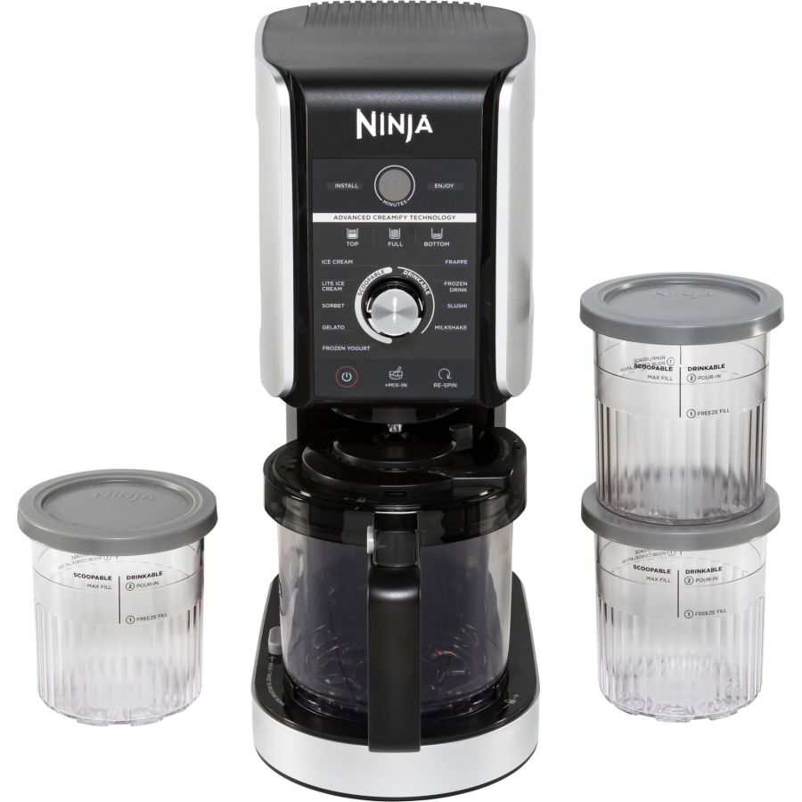 Ninja CREAMi NC501EU XL Deluxe 11-in-1 is- og dessertmaskine