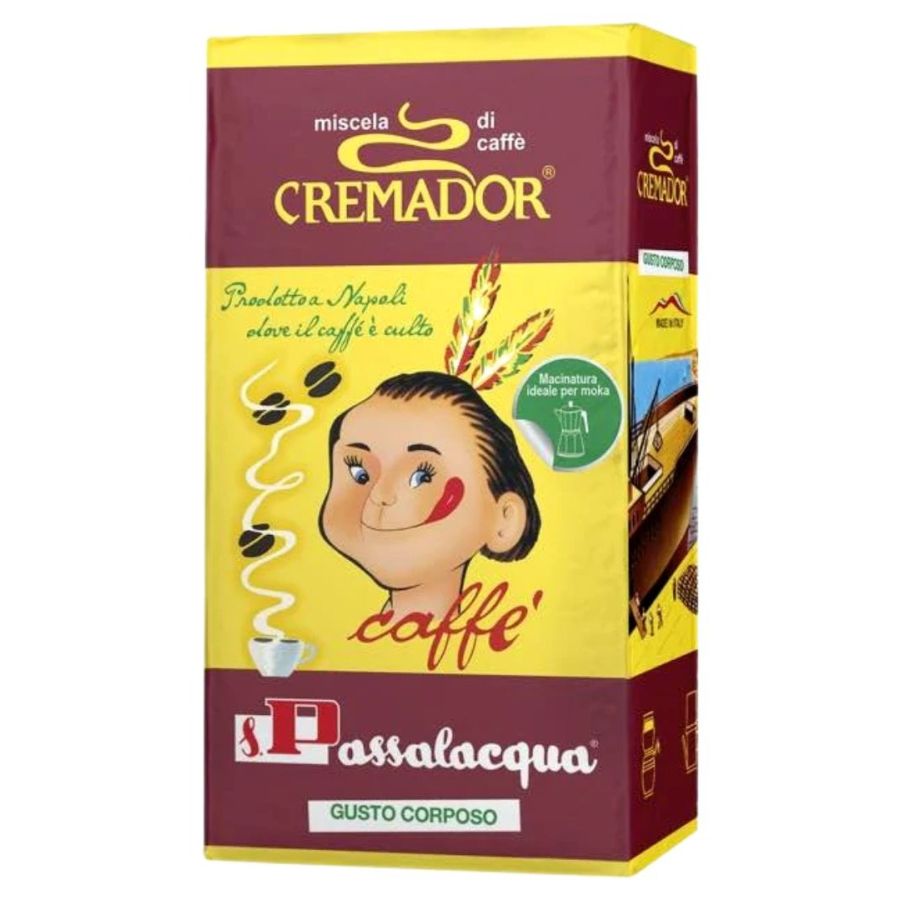 Passalacqua Cremador 250 g malet kaffe til espressokande