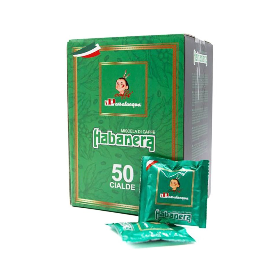 Passalacqua Habanera espresso pods 50 stk