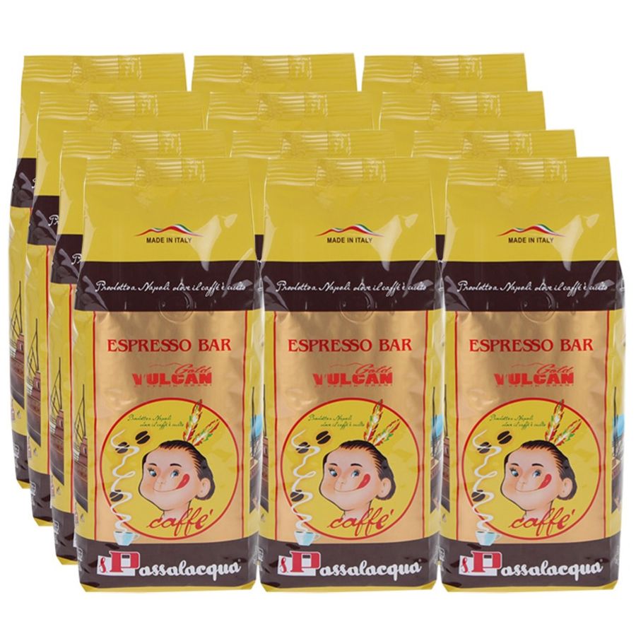 Passalacqua Gold Vulcan 12 x 500 g Coffee Beans