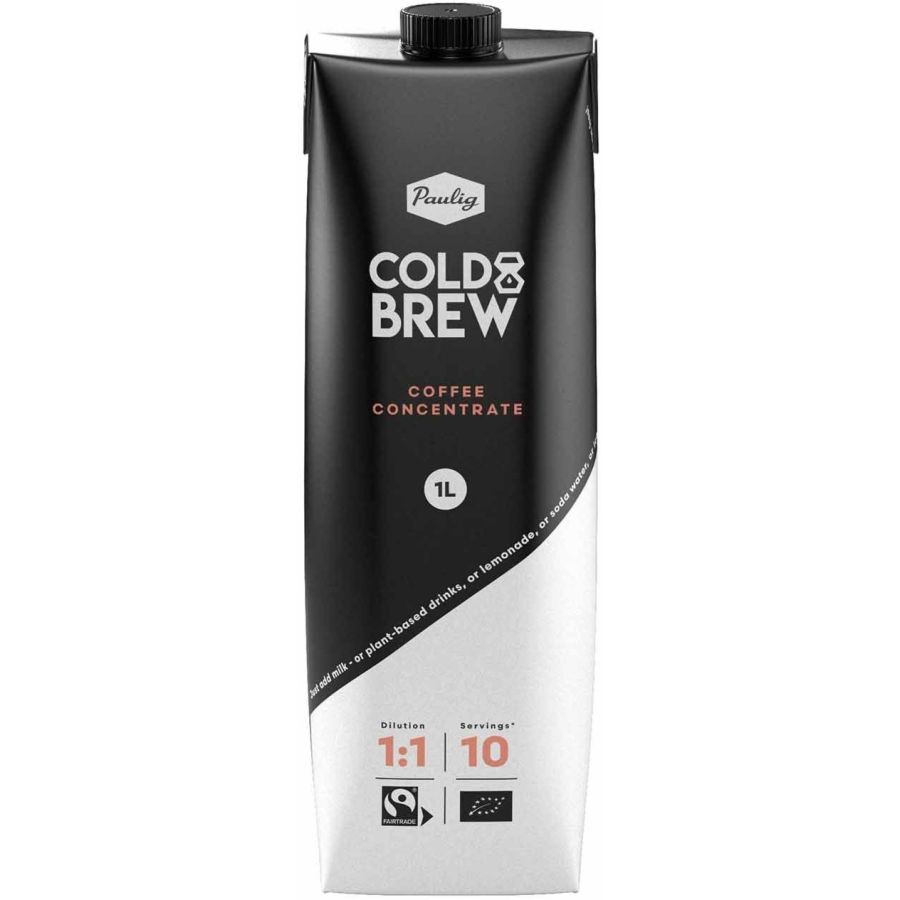 Paulig FTO Cold Brew koldbrygget kaffekoncentrat 1 l