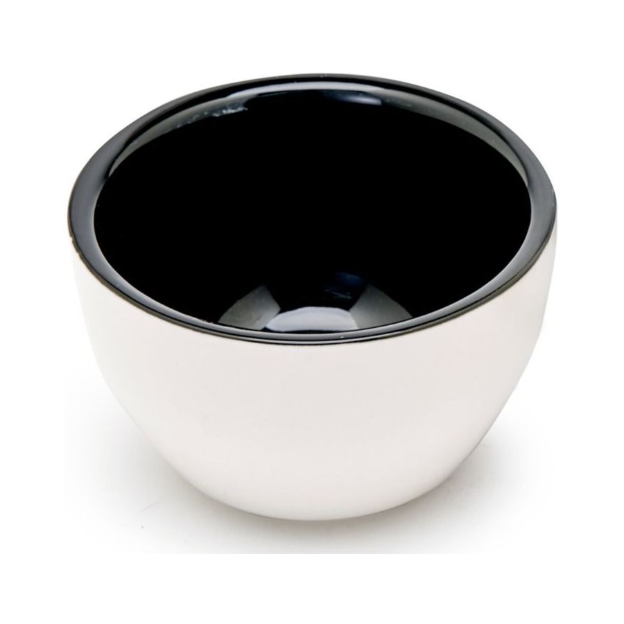 Rhino Cupping Bowl skål til kaffesmagning 230 ml, sort/hvid