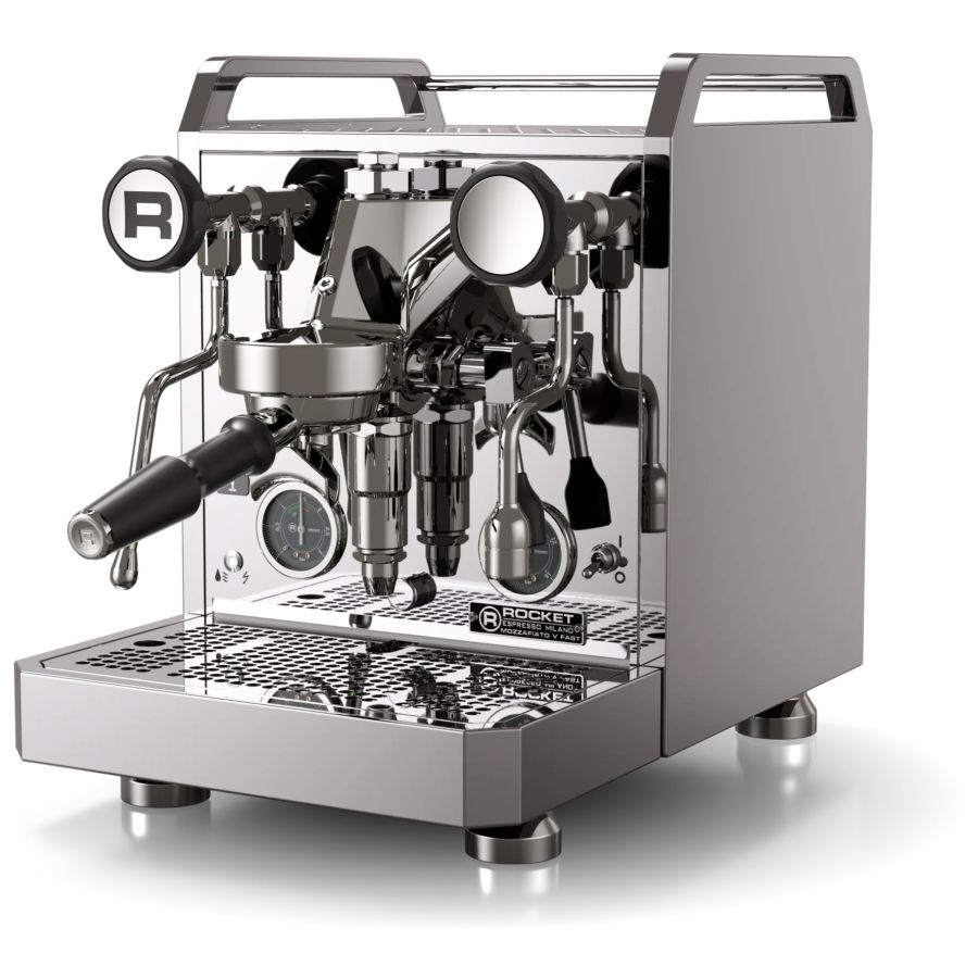 Rocket Mozzafiato Fast V espressomaskine, krom