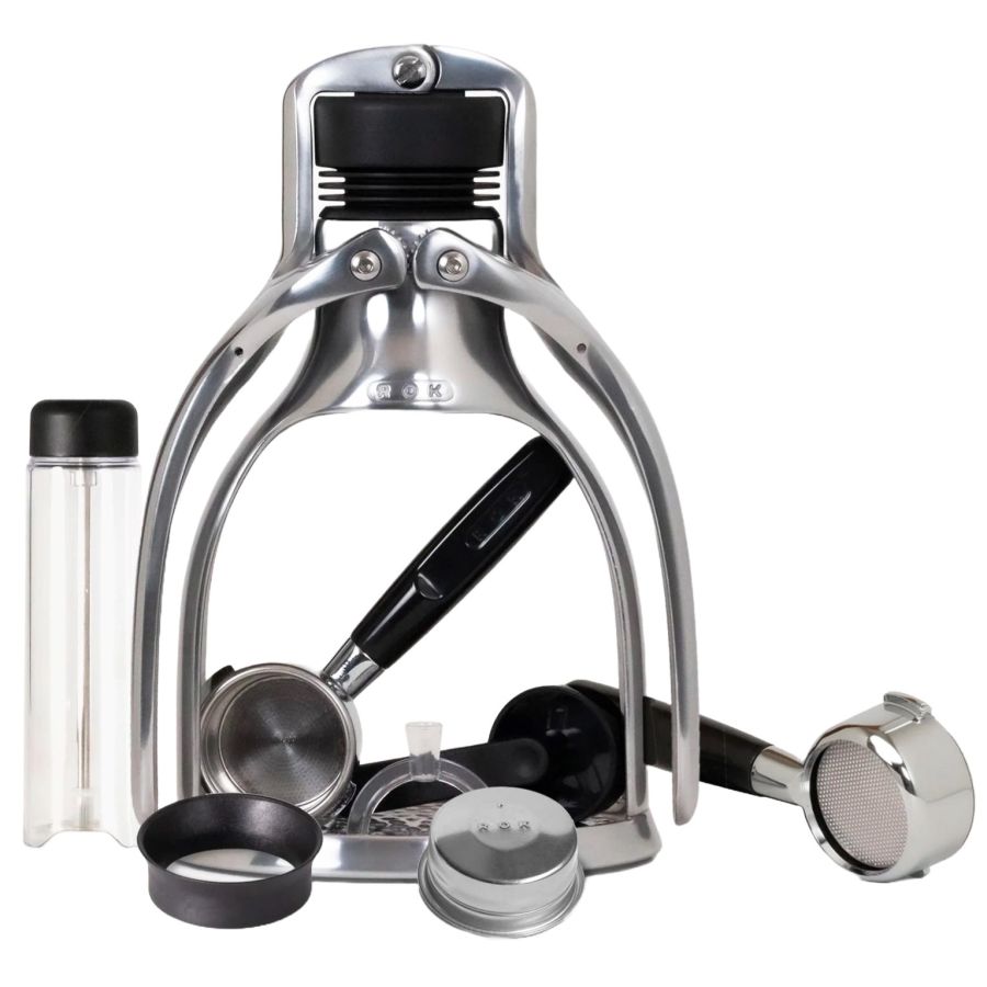 ROK EspressoGC manuel espressomaskine, Explorer Edition-produktpakke