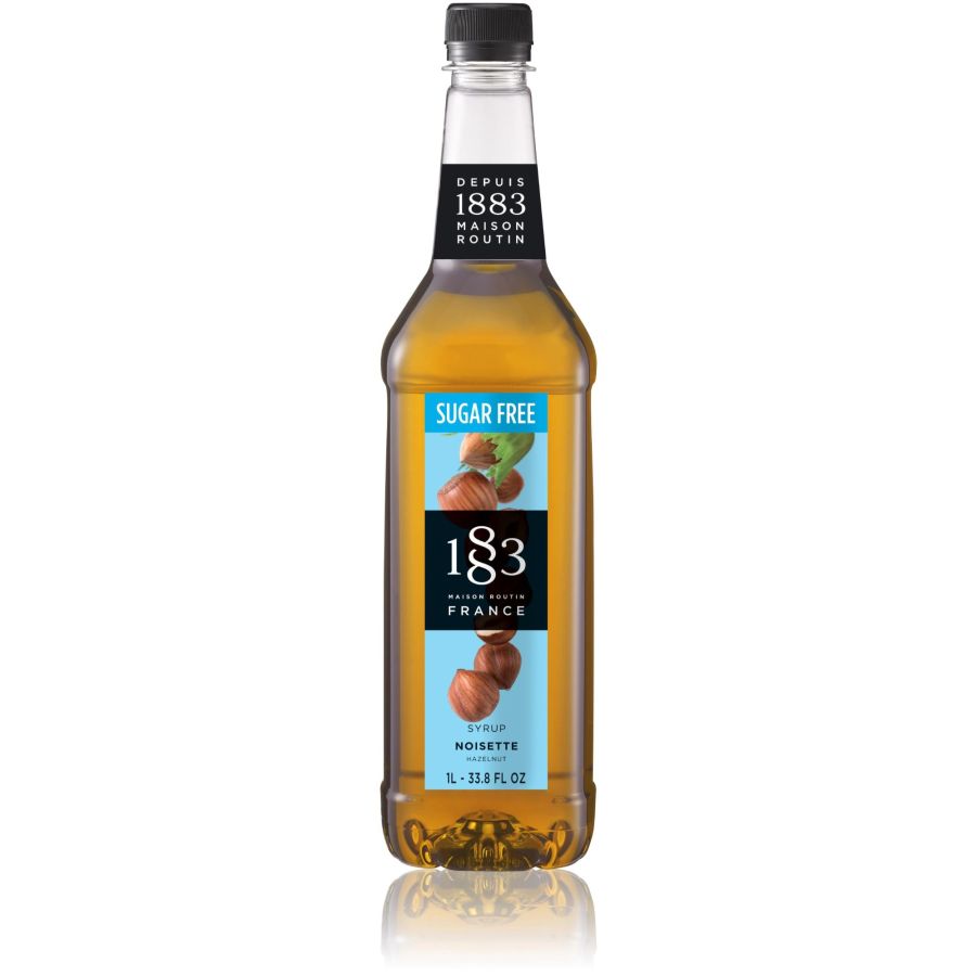 Maison Routin 1883 Sugar Free Hazelnut sukkerfri sirup 1000 ml