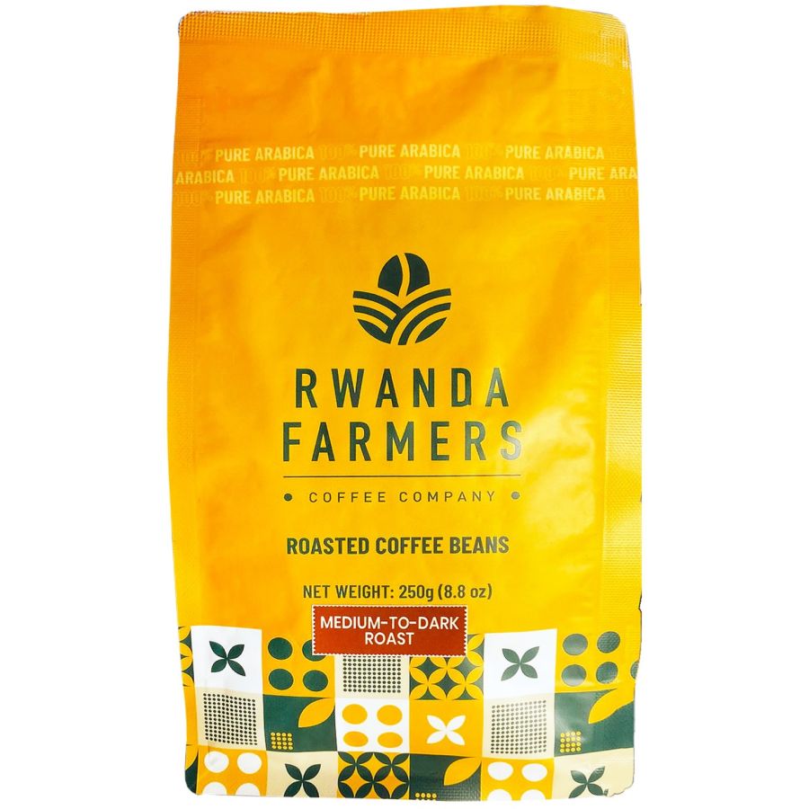 Rwanda Farmers Medium-to-Dark Roast 250 g kaffebønner