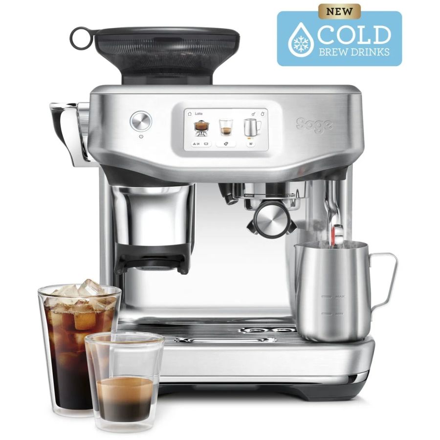 Sage Barista Touch Impress Cold Espresso SES882BSS espressomaskine