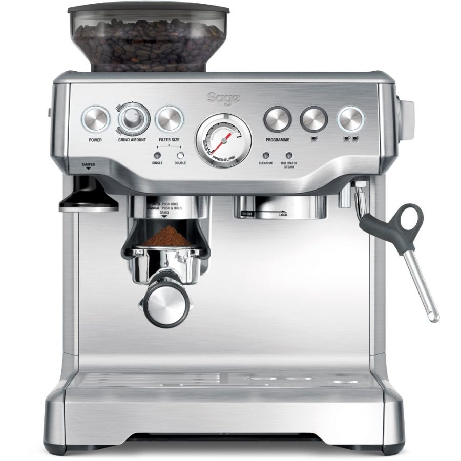 Sage The Barista Express Espresso Coffee Maker, Silver