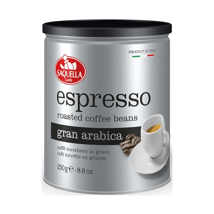 Saquella Espresso Gran Arabica 250 g kaffebønner
