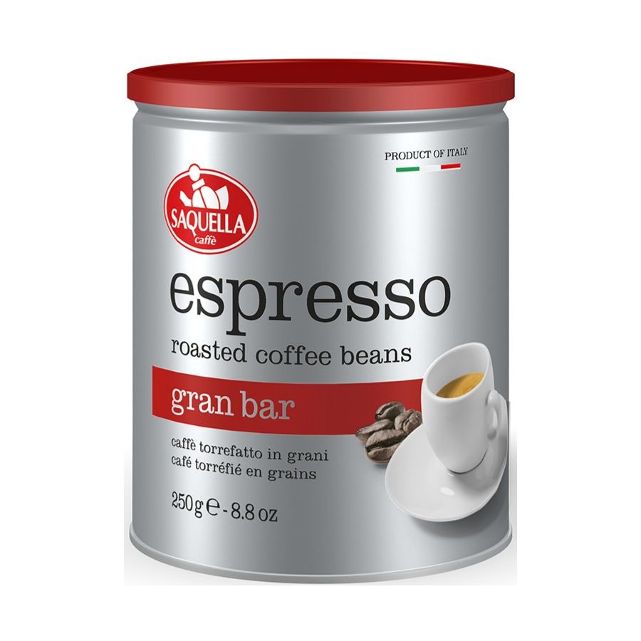 Saquella Espresso Gran Bar 250 g kaffebønner