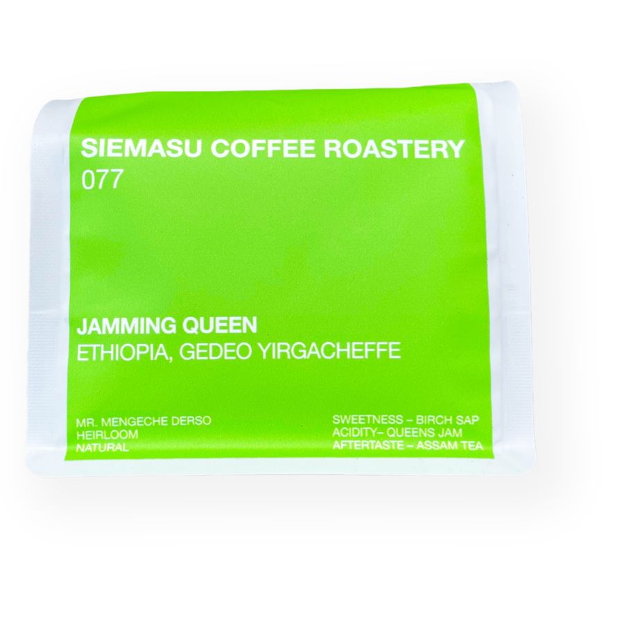 Siemasu Coffee Jamming Queen, Ethiopia Yirgacheffe 250 g kaffebønner