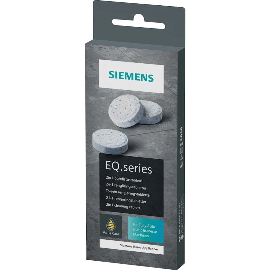 Siemens EQ.series rengøringstabletter til kaffemaskine, 10 stk