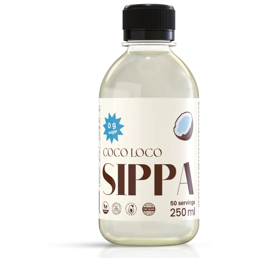 Sippa Coco Loco sukkerfri sirup 250 ml