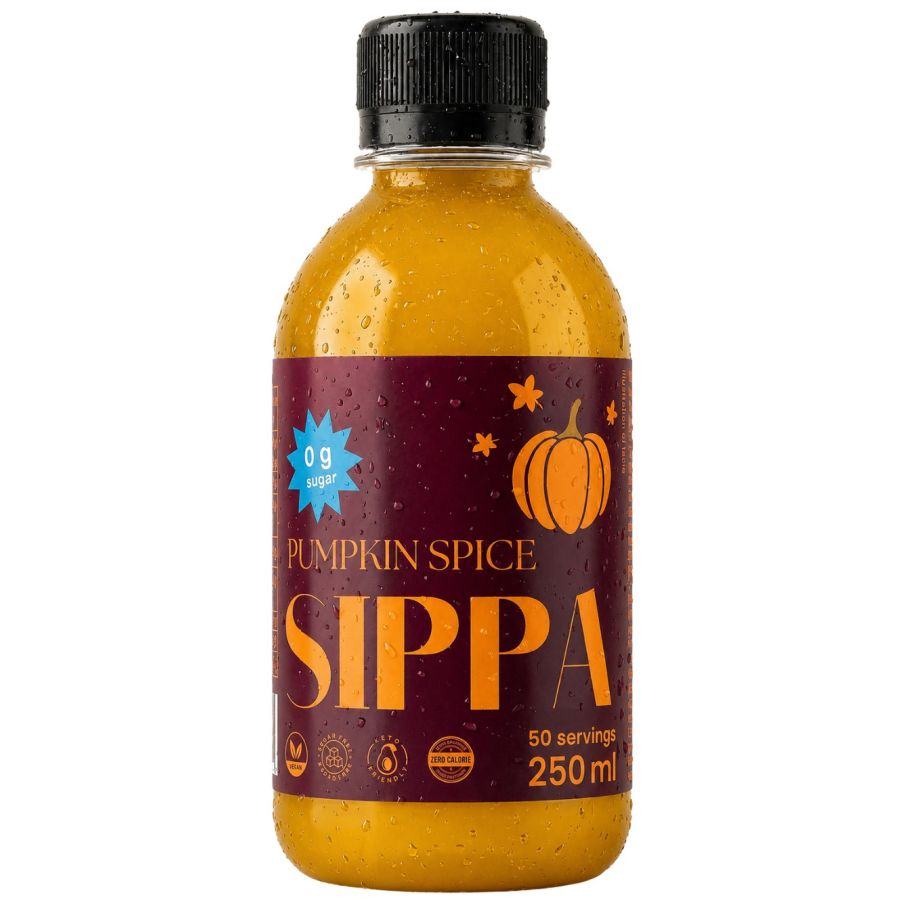 Sippa Pumpkin Spice sukkerfri sirup 250 ml