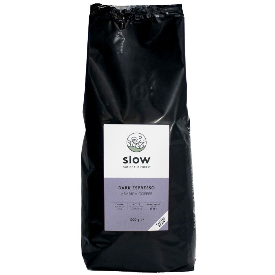 Slow Forest Dark Espresso 1 kg kaffebønner