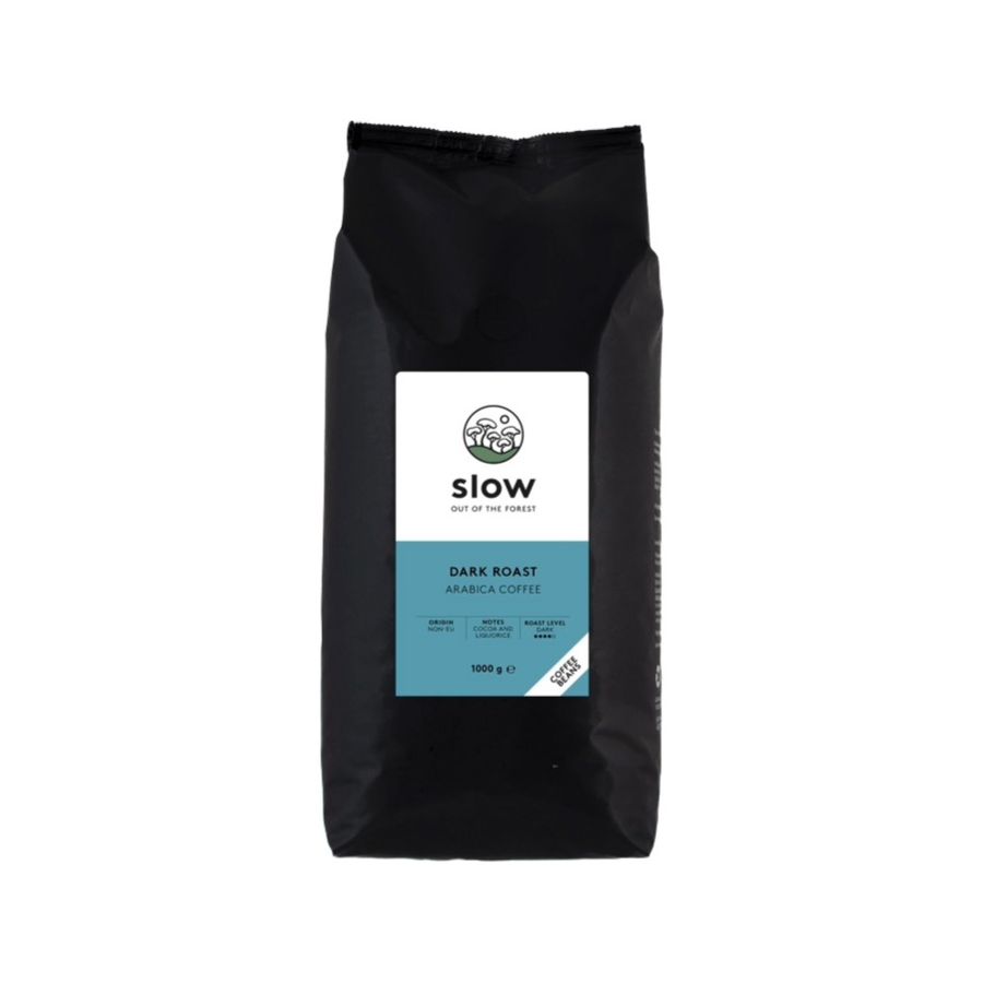 Slow Forest Dark Roast 1 kg kaffebønner