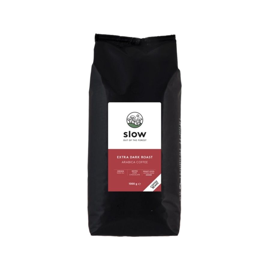 Slow Forest Extra Dark Roast 1 kg Coffee Beans
