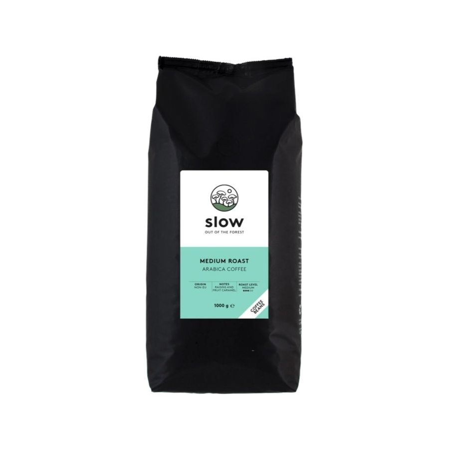 Slow Forest Medium Roast 1 kg kaffebønner