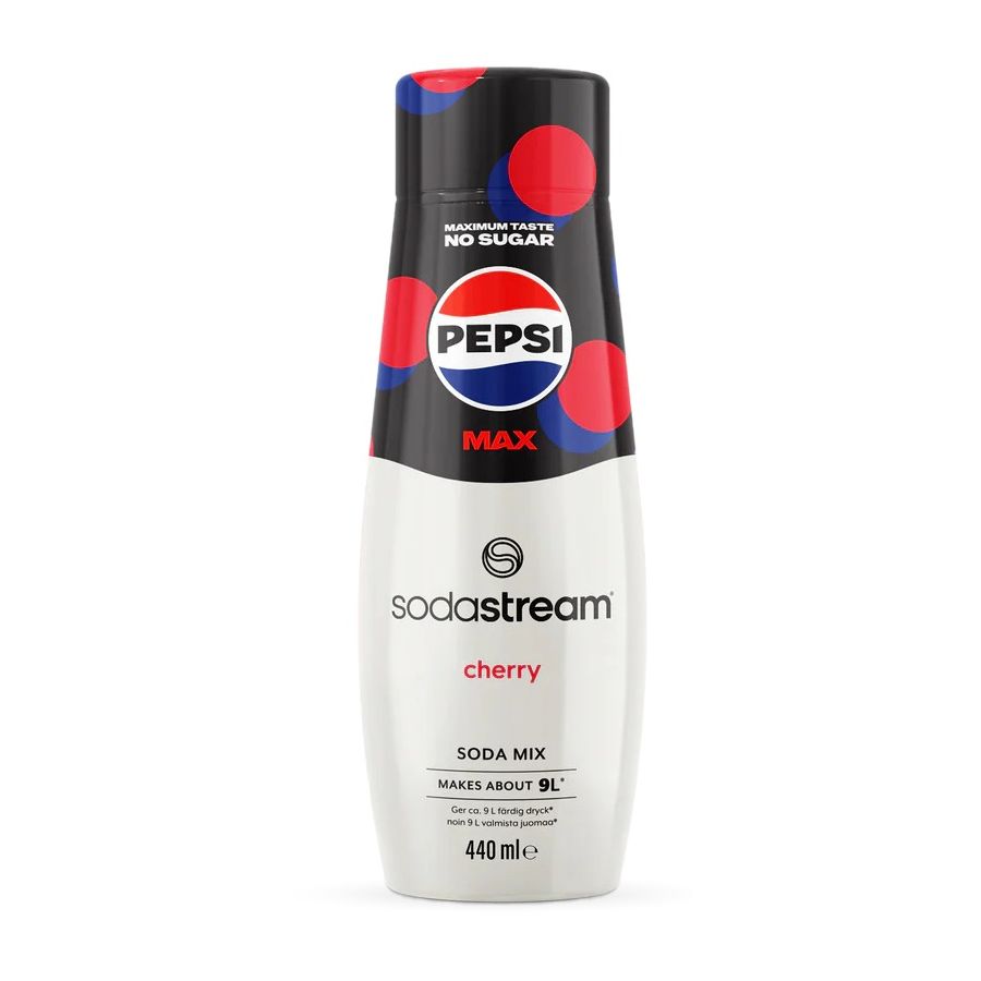 SodaStream Pepsi MAX Cherry Soda Mix 440 ml