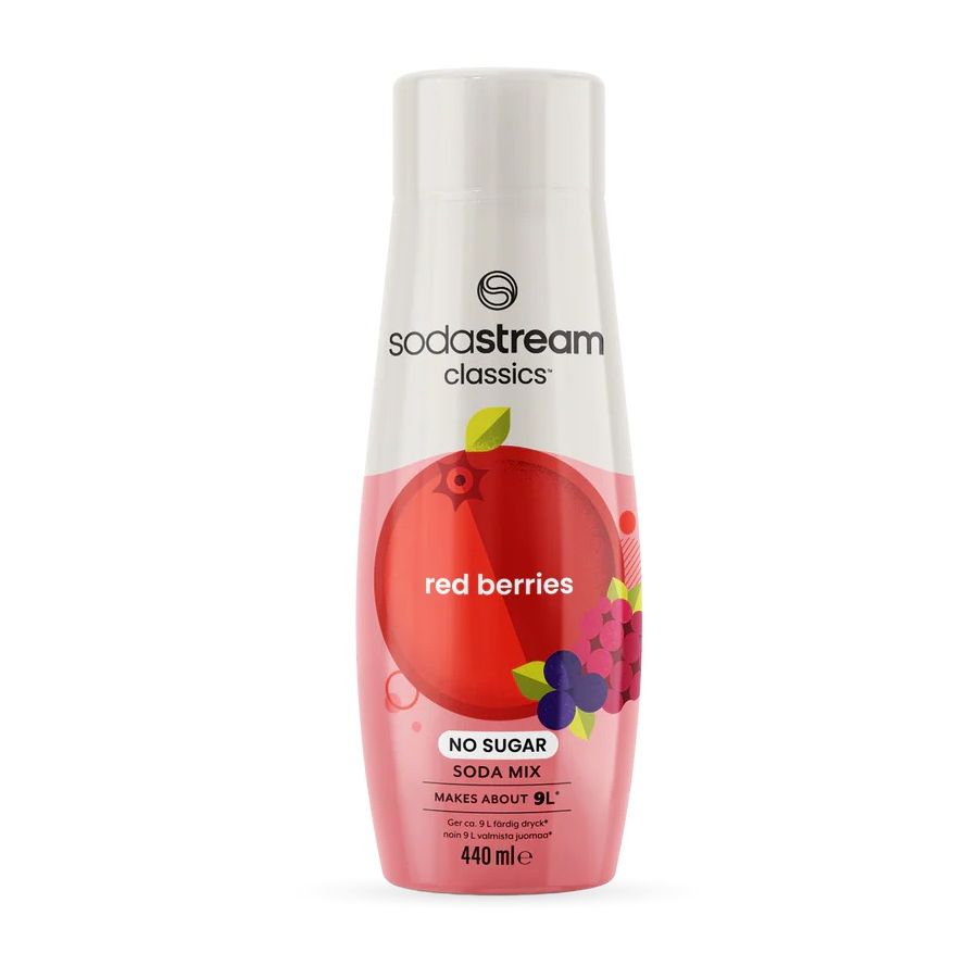 SodaStream Red Berries No Sugar Soda Mix 440 ml