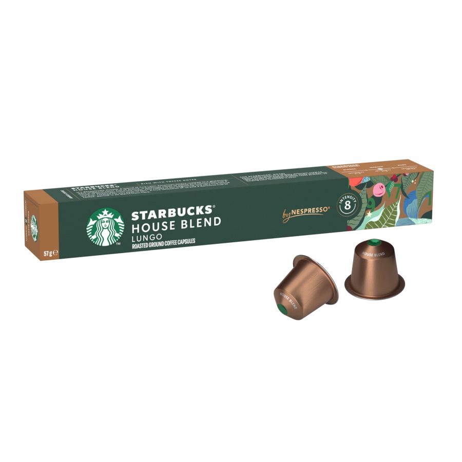 Starbucks House Blend Nespresso-kompatible kaffekapsler 10 stk.