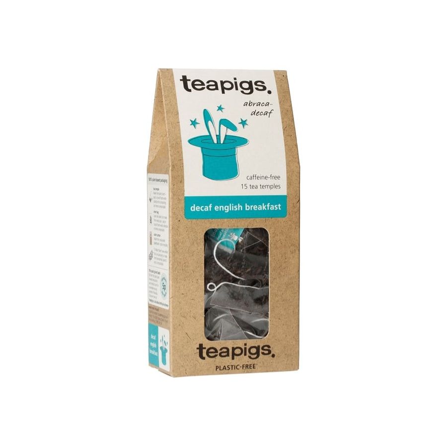 Teapigs Decaf English Breakfast - koffeinfri te 15 teposer