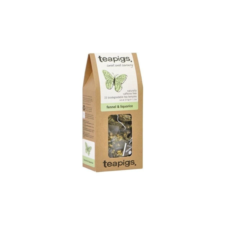 Teapigs Fennel & Liquorice Tea 15 teposer