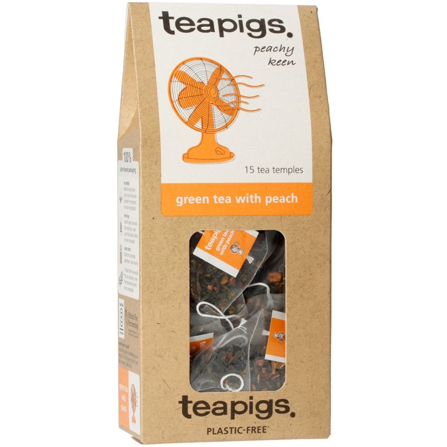 Teapigs Green Tea With Peach 15 teposer