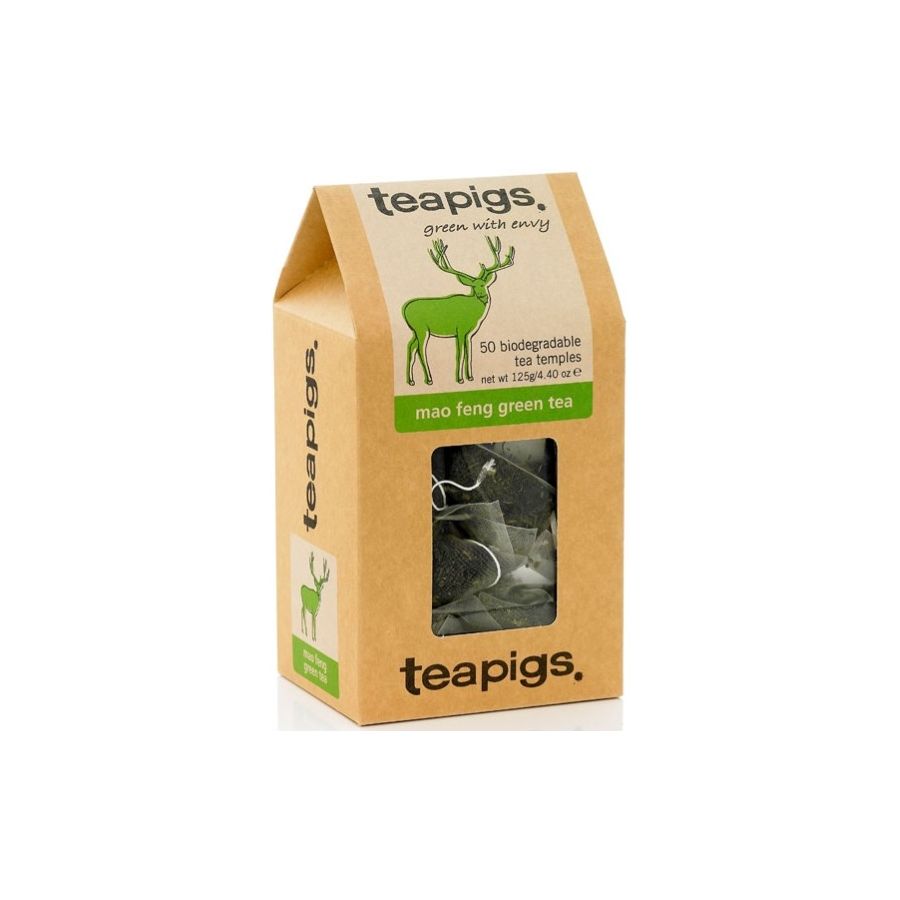 Teapigs Mao Feng Green Tea 50 teposer