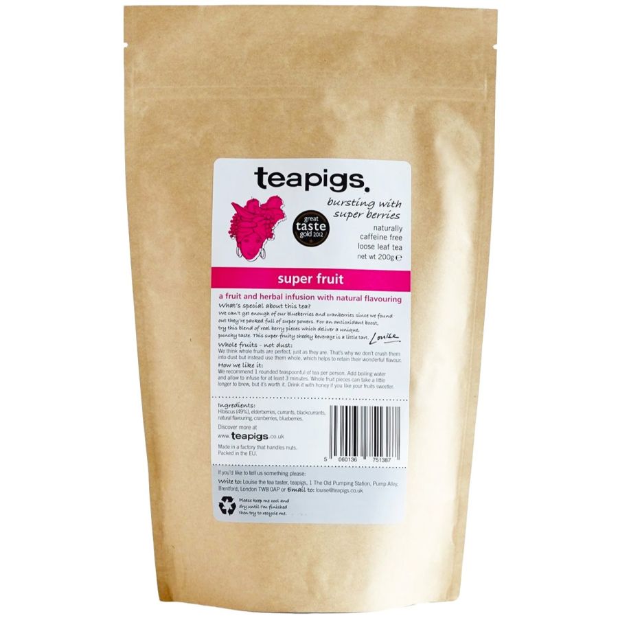 Teapigs Super Fruit løsbladet te 200 g