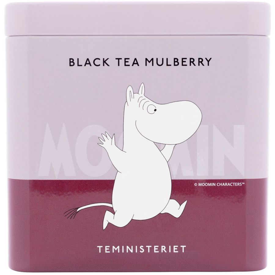 Teministeriet Moomin Black Tea Mulberry løs te 100 g