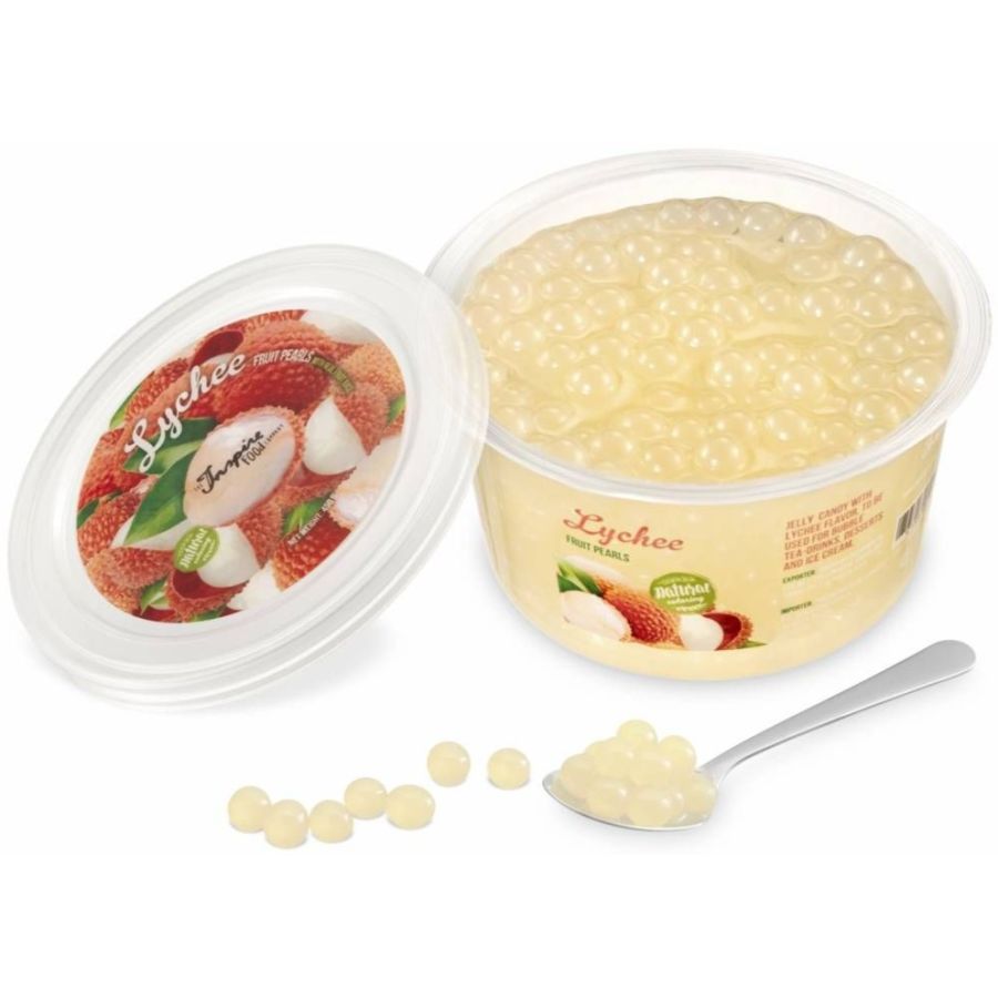 TIFC Boba Bubble Tea bobbelte-perler, Lychee 450 g