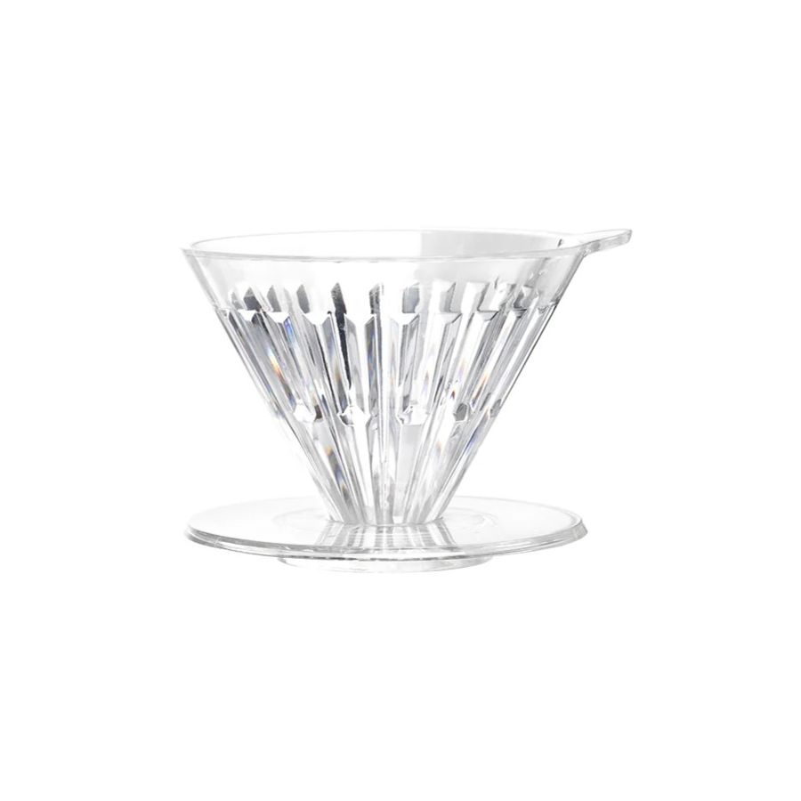 Timemore Crystal Eye Dripper filterholder størrelse 02, transparent