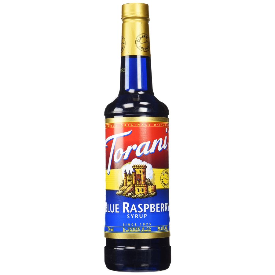Torani Blue Raspberry Syrup 750 ml PET