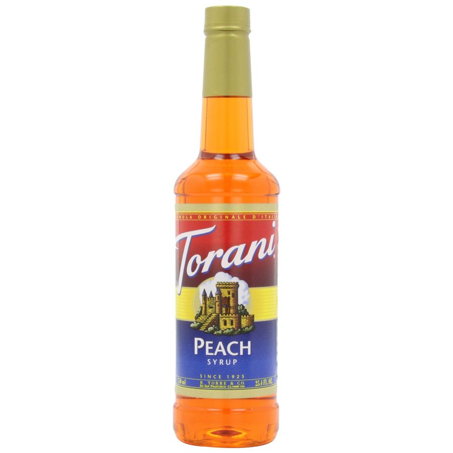 Torani Peach smagssirup 750 ml PET