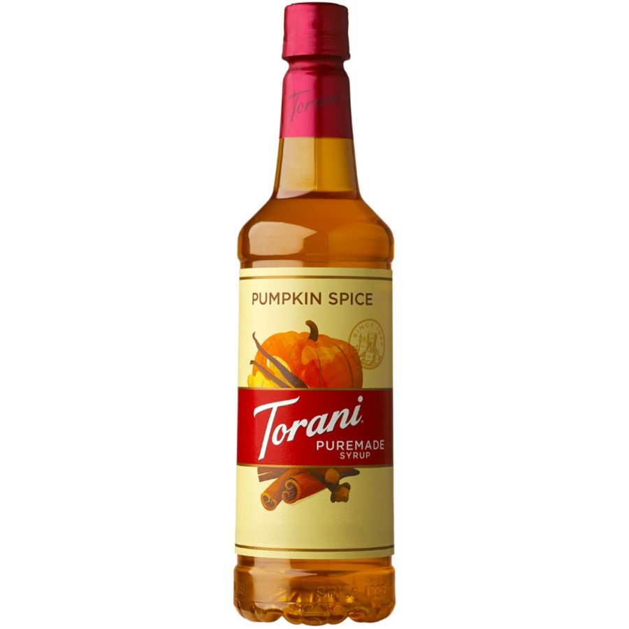Torani Puremade Syrup Pumpkin Spice smagssirup 750 ml PET