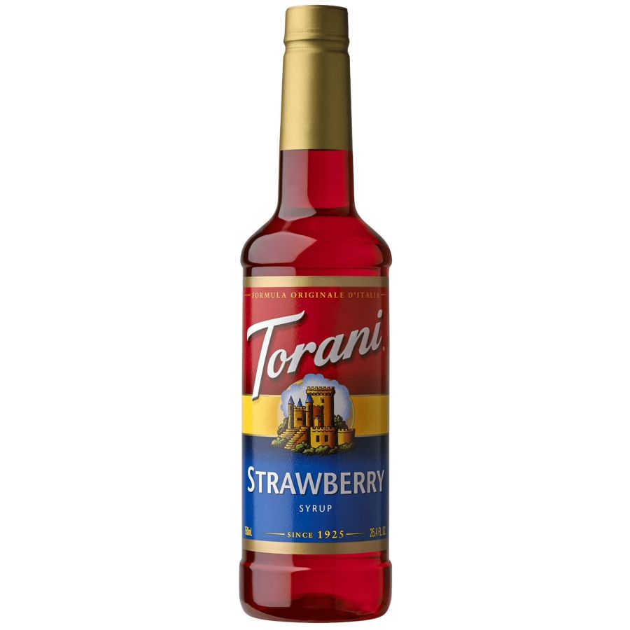 Torani Strawberry smagssirup 750 ml PET